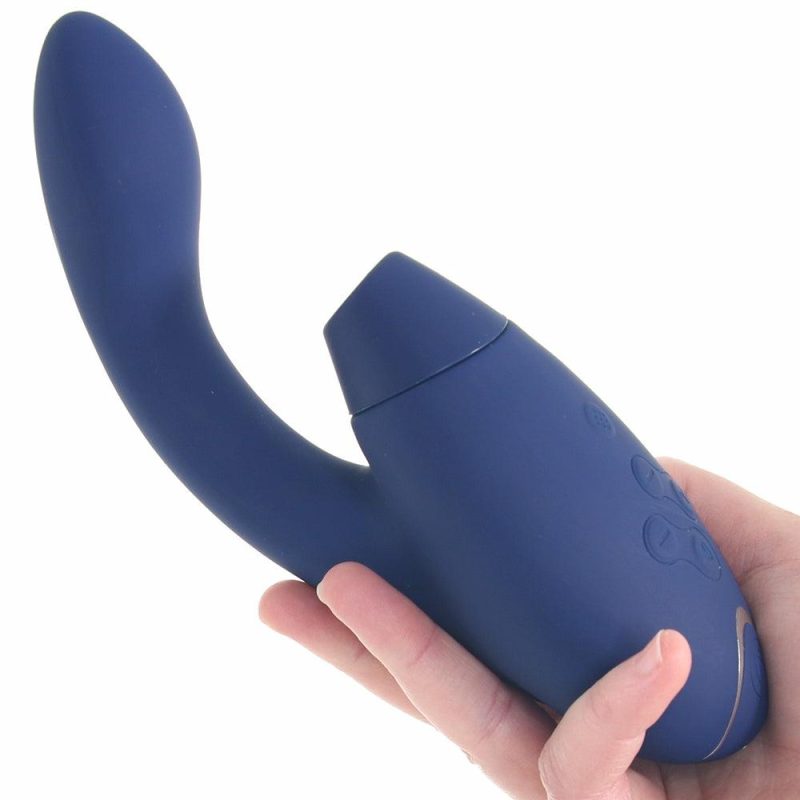 Vibrators | Womanizer Duo 2 Clitoral & G-Spot Stimulator In Blueberry Vibrators Blue