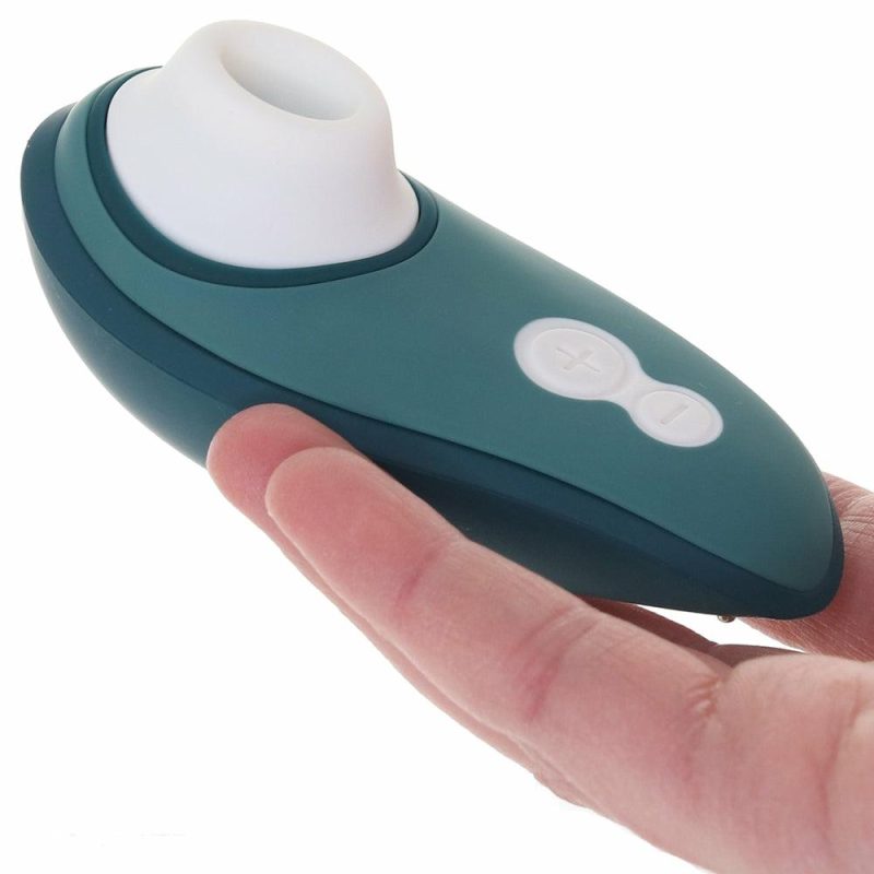 Vibrators | Womanizer Liberty 2 Clitoral Stimulator In Dark Petrol Vibrators Green