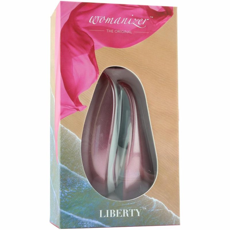 Vibrators | Womanizer Liberty Clitoral Stimulator In Pink Rose Vibrators Pink