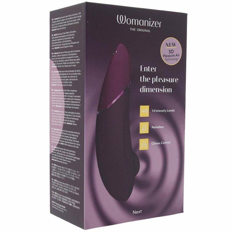 Vibrators | Womanizer Next 3D Pleasure Air Stimulator In Purple Vibrators Purple