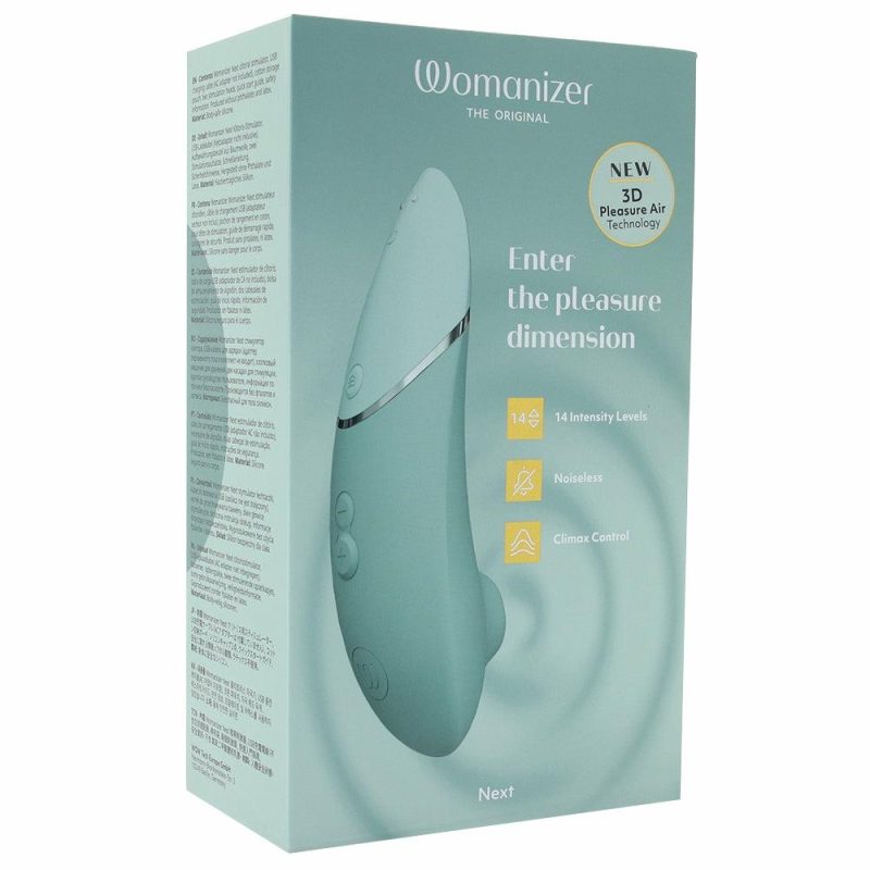 Vibrators | Womanizer Next 3D Pleasure Air Stimulator In Sage Vibrators Green