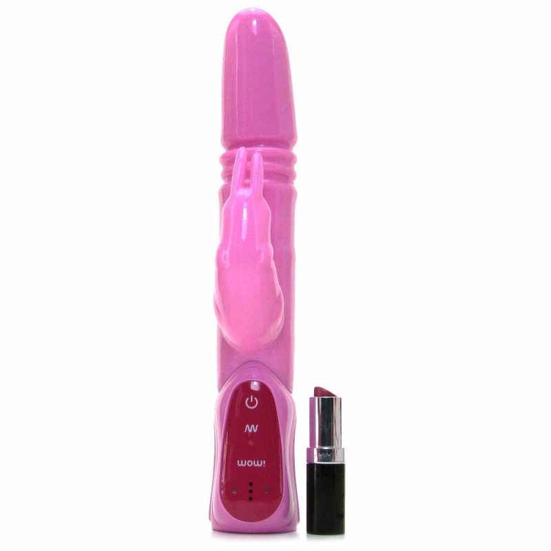 Vibrators | Wow! Triple Ecstacy Thruster Vibe Vibrators Pink