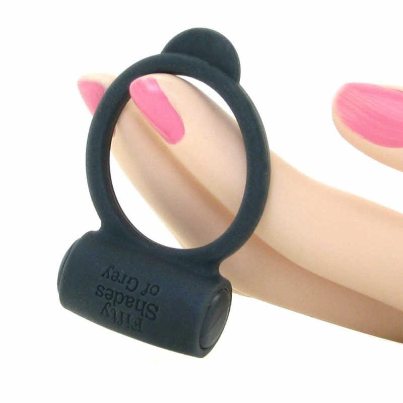 Vibrators | Yours And Mine Vibrating Love Ring Vibrators Black