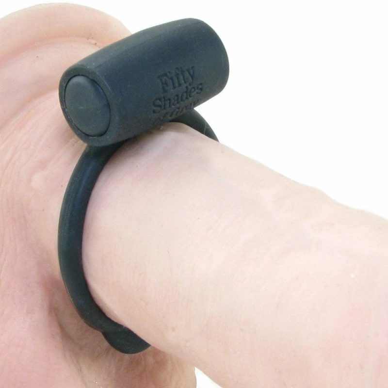 Vibrators | Yours And Mine Vibrating Love Ring Vibrators Black