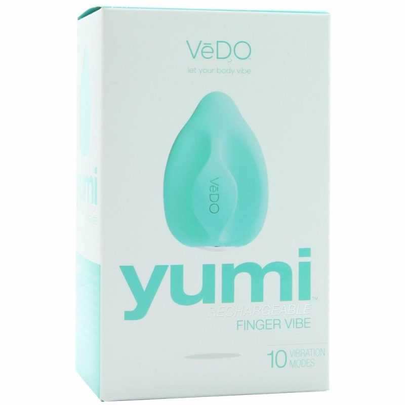 Vibrators | Yumi Rechargeable Finger Vibe In Tease Me Turquoise Vibrators Teal