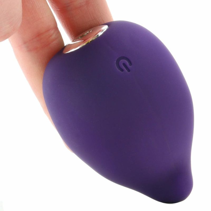 Vibrators | Yumi Rechargeable Finger Vibe In The Deep Purple Vibrators Purple