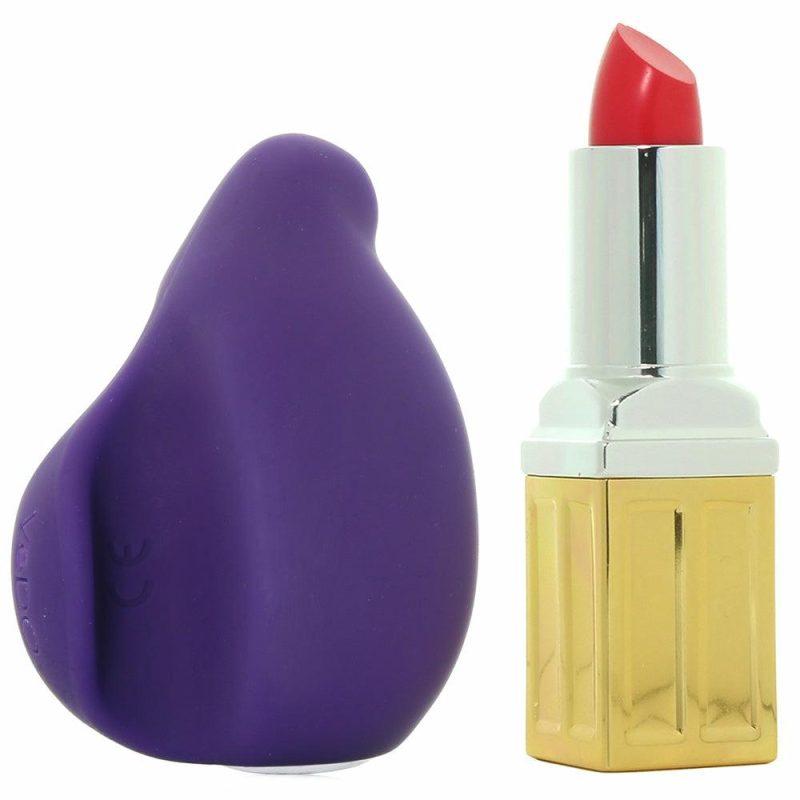 Vibrators | Yumi Rechargeable Finger Vibe In The Deep Purple Vibrators Purple