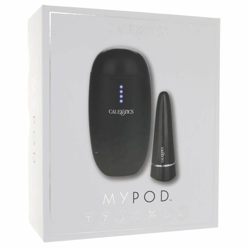 Vibrators | My Pod Travel Vibe With Uv Sanitizer In Black Vibrators Black