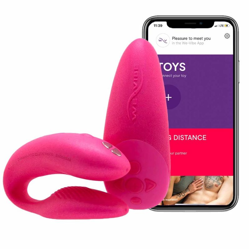 Vibrators | We-Vibe Chorus Couples Vibrator In Cosmic Pink Vibrators Pink