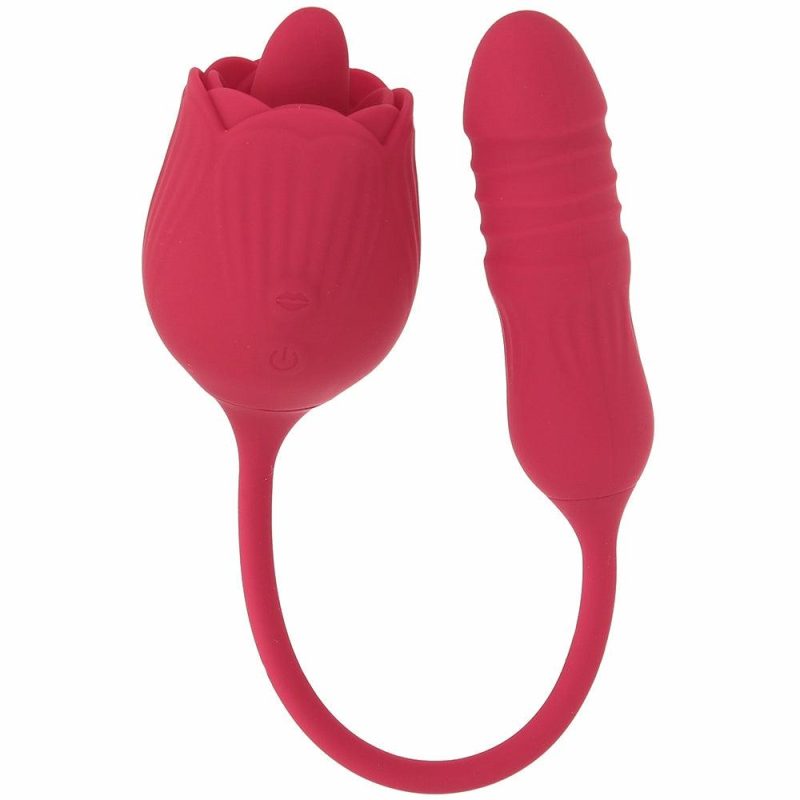 Vibrators | Wild Rose Dual Stimulator Vibrators Evolved Novelties