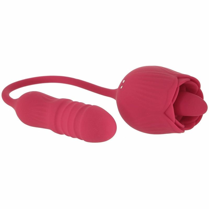 Vibrators | Wild Rose Dual Stimulator Vibrators Evolved Novelties