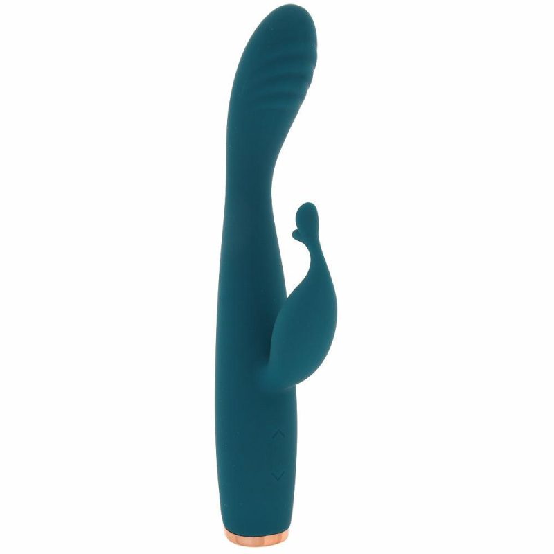 Vibrators | Luxe Skye Slim Rabbit Vibe In Teal Vibrators ns novelties