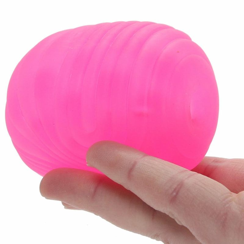 Male Masturbators | Pop Sock Textured Pocket Stroker In Pink Male Masturbators CalExotics