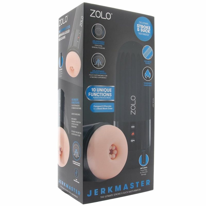 Vibrators | Zolo Jerkmaster Auto Suction Stroker Male Masturbators Male Masturbators