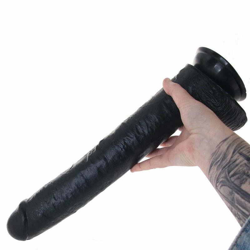 Dildos | Adam & Eve 15 Inch Dark Rider Dildo Dildos Dildos