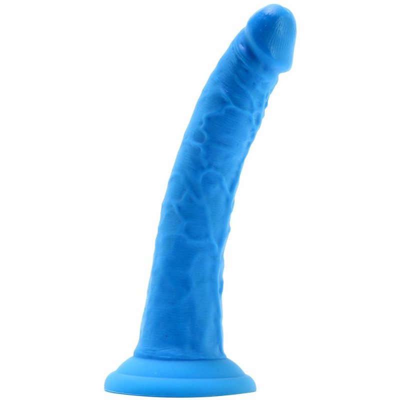 Dildos | Neo Elite 7.5 Inch Dual Density Silicone Cock In Blue Dildos Blush