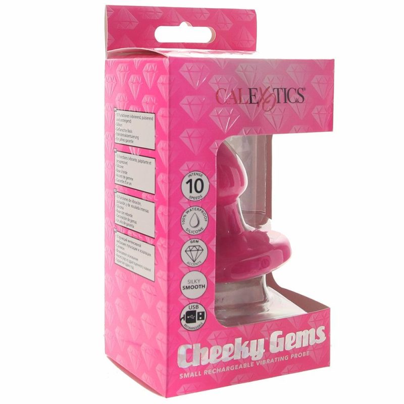 Anal Sex Toys | Cheeky Gems Small Vibrating Probe In Pink Anal Sex Toys Anal Sex Toys