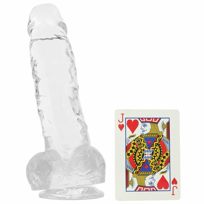 Dildos | King Cock 7 Inch Ballsy Dildo In Clear Dildos Dildos