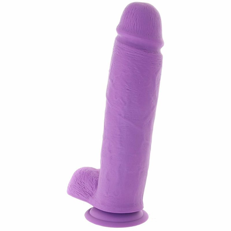 Dildos | Neo Elite 10 Inch Dual Density Silicone Cock In Purple Dildos Blush