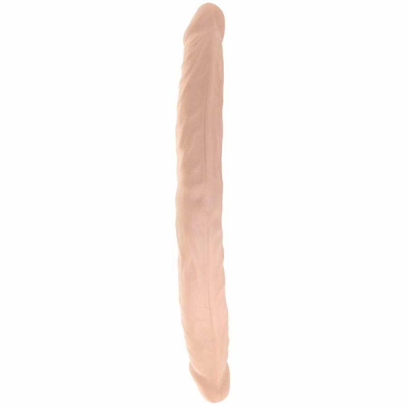 Dildos | Realrock 18 Inch Double Dildo In White Dildos Dildos