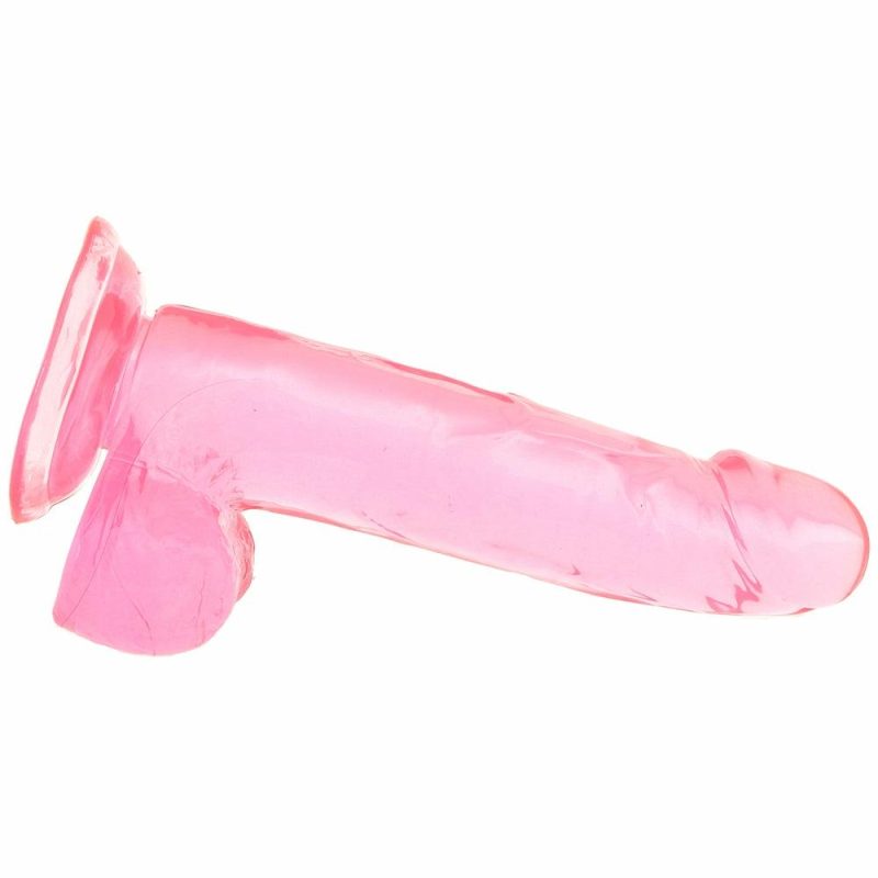 Dildos | Size Queen 6 Inch Jelly Dildo In Pink Dildos CalExotics