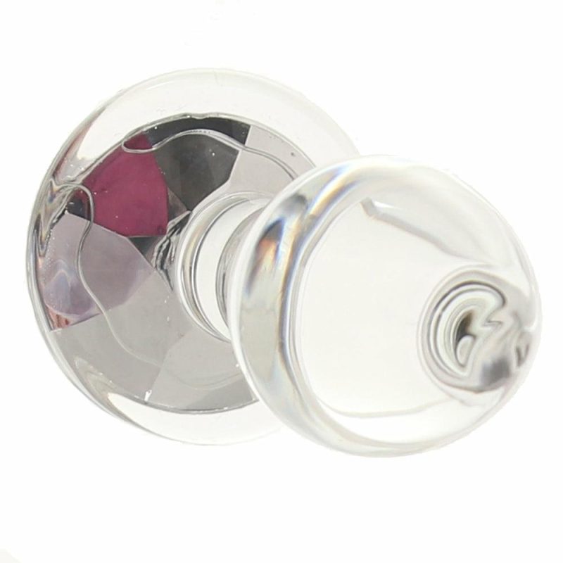 Anal Sex Toys | Crystal Desires Rainbow Gem Glass Plug In Small Anal Sex Toys Anal Sex Toys