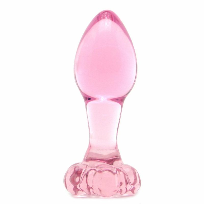 Anal Sex Toys | Icicles No. 48 Hand Blown Glass Butt Plug In Pink Anal Sex Toys Anal Sex Toys