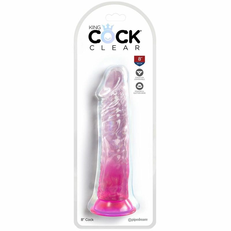 Dildos | King Cock 8 Inch Dildo In Pink Dildos Dildos