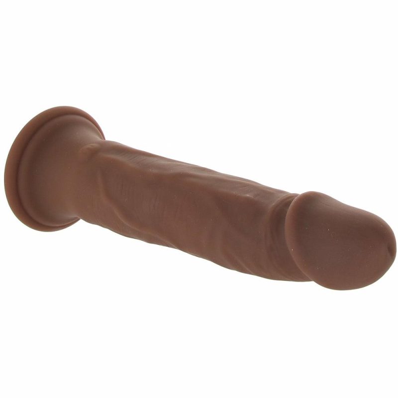 Dildos | Twirl Jam Rotating Realistic Vibe In Dark Dildos Brown